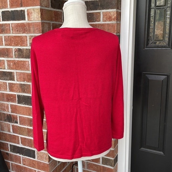 Apostrophe Red‎ Sweater - Picture 3 of 4